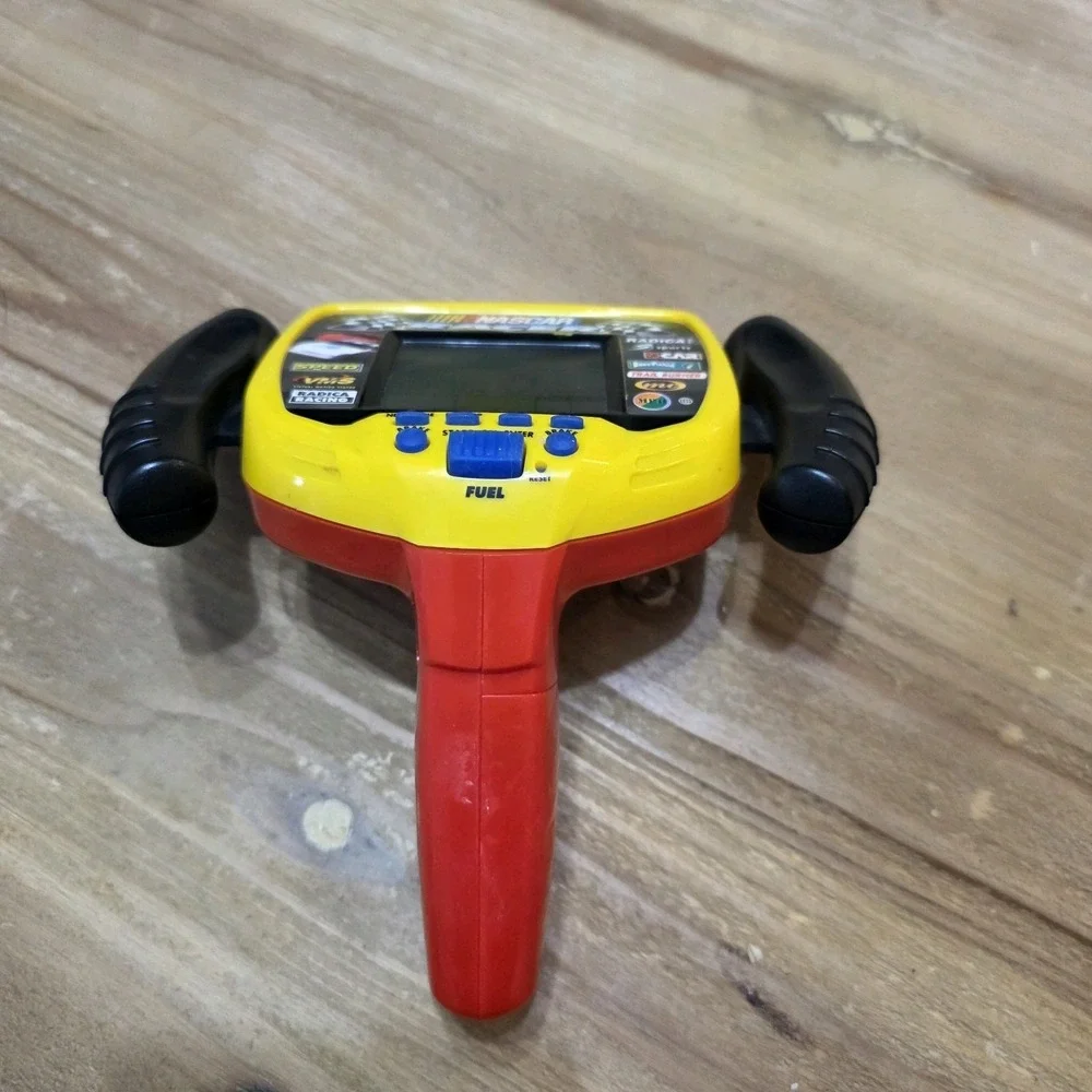 Radica Sports NASCAR Racer Game Electronic Handheld VNTG Tested Model 9802 T-A‎